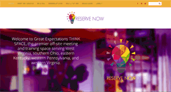 Desktop Screenshot of greatexpectationsthinkspace.com